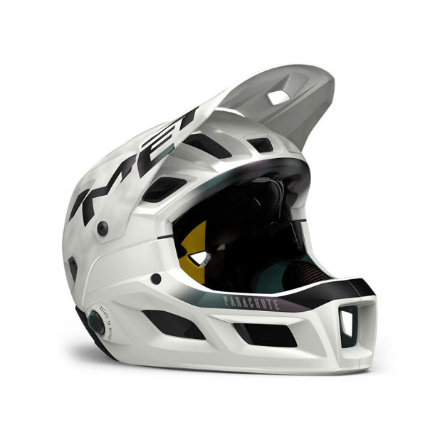 Picture of MET PARACHUTE MCR MIPS CE WHITE IRIDESCENT | MATT
